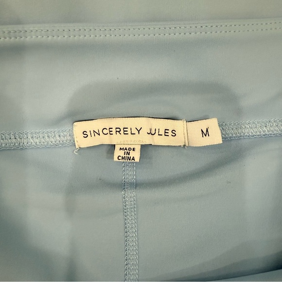 Sincerely Jules Blue Mini Athletic Skirt - Picture 5 of 6